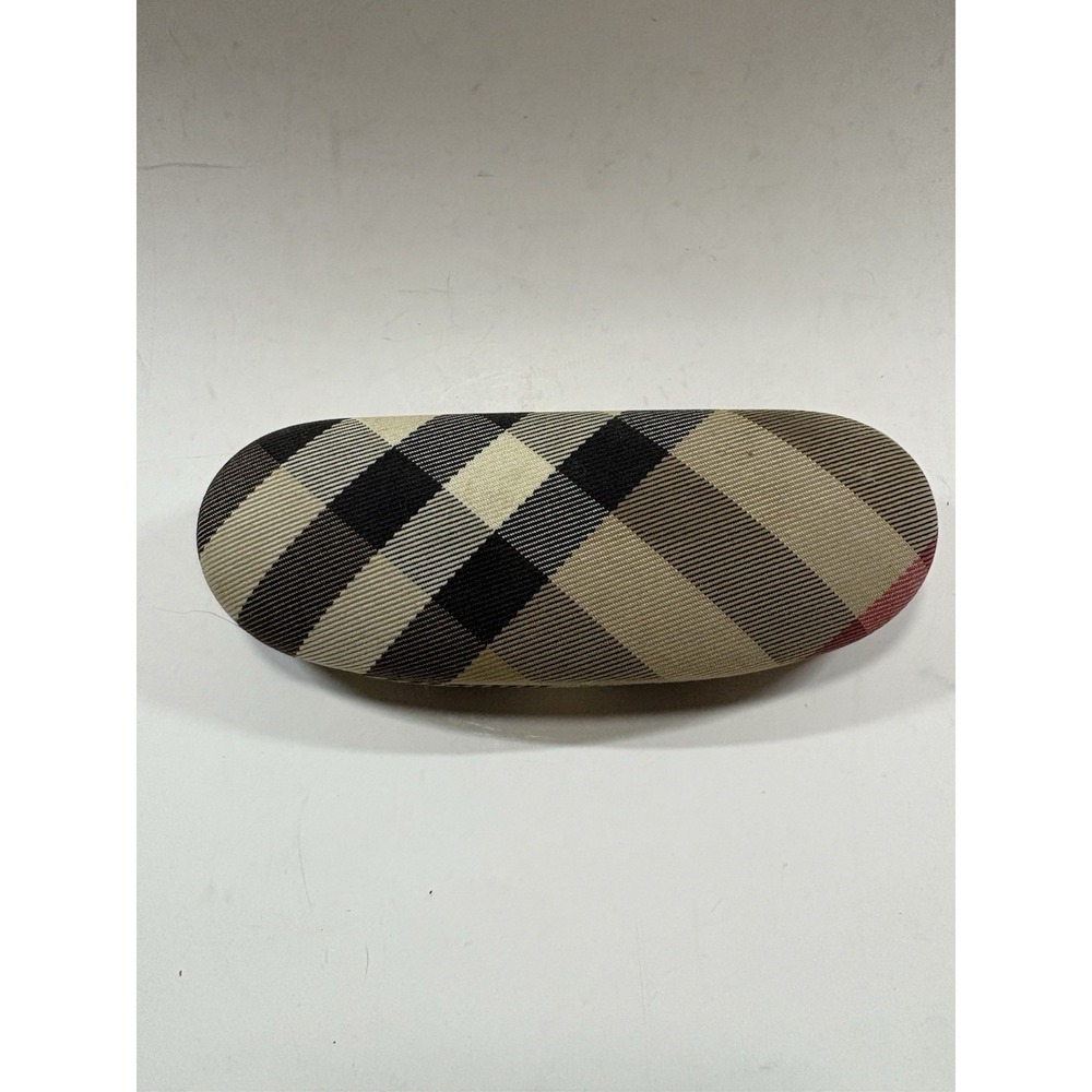 Burberry Nova Check Hard Side Clamshell Eyeglass Case